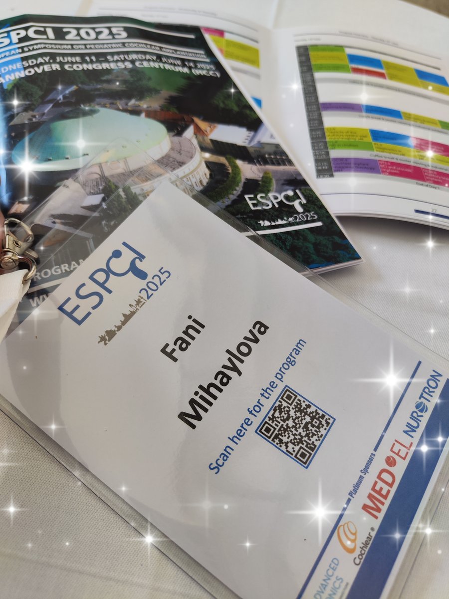 Бадж от конференция ESPCI 2025